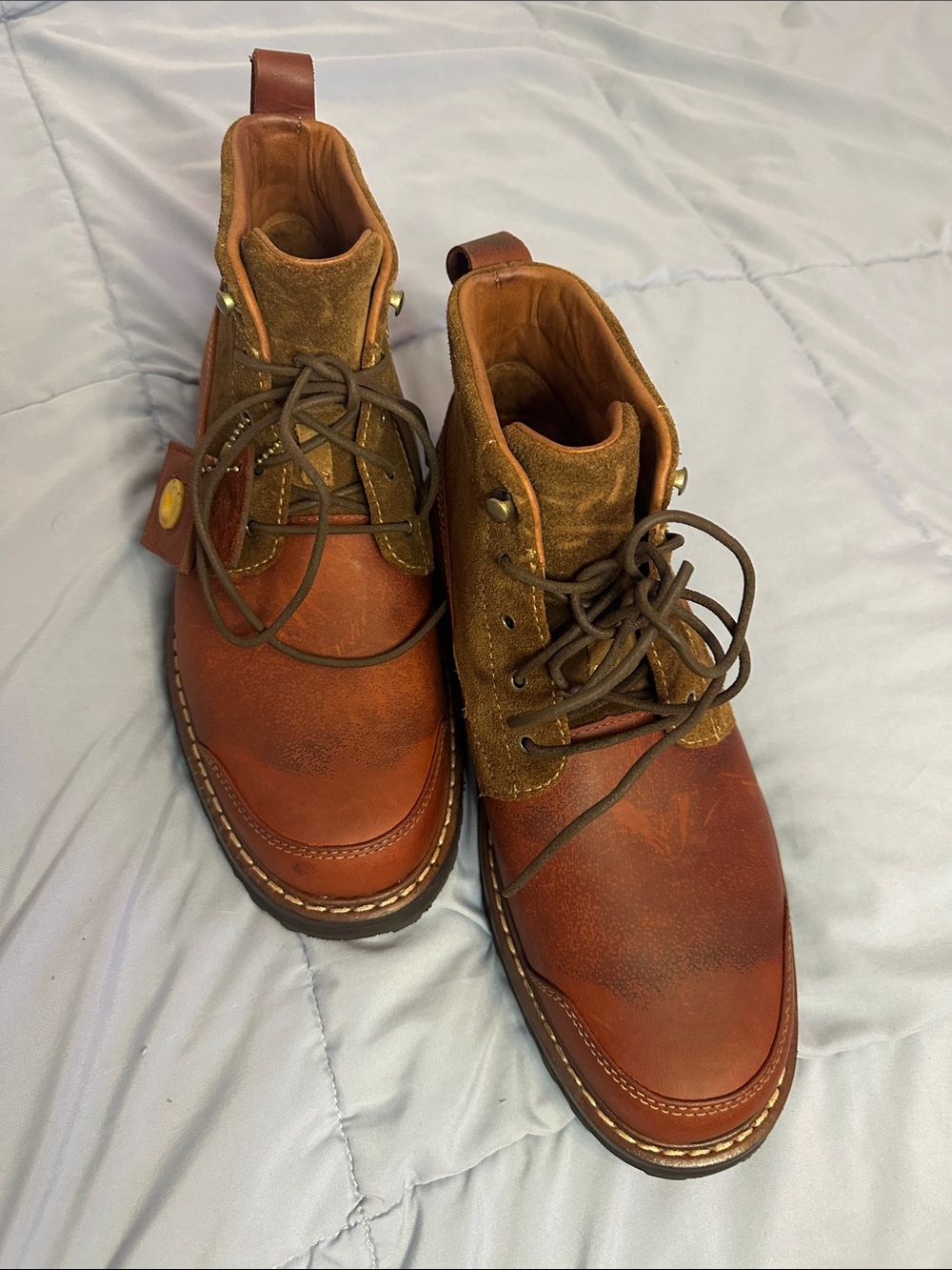 Timberland  Brown leather work boots